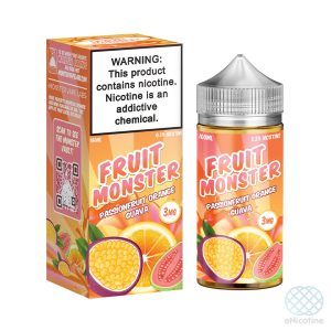 Passionfruit Orange Guava – freebase e-liquid by Fruit Monster 100ml