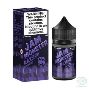 Blackberry – salt nicotine e-liquid by Jam Monster 30ml