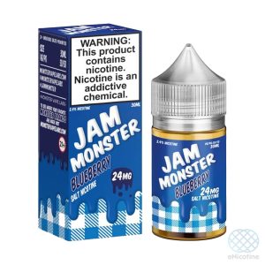 Blueberry – salt nicotine e-liquid by Jam Monster 30ml