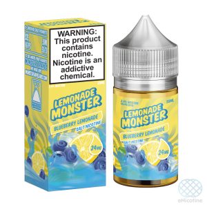 Blueberry Lemonade – salt nicotine e-liquid by Lemonade Monster 30ml