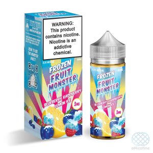 Blueberry Raspberry Lemon Ice – freebase e-liquid by Frozen Fruit Monster 100ml