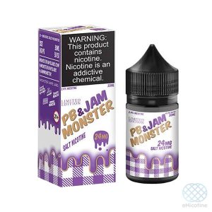 PB & Grape – salt nicotine e-liquid by Jam Monster 30ml