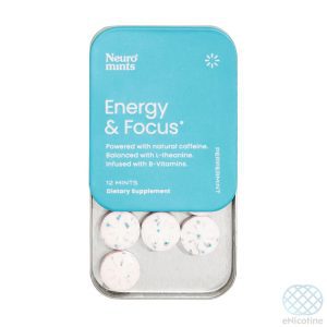 Neuro – Energy & Focus Peppermint Mints Tin (12 Ct)