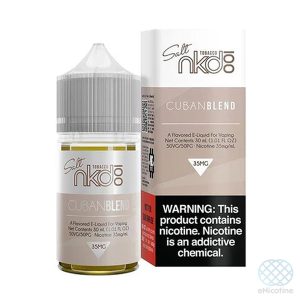 Cuban Blend – salt nicotine e-liquid by Naked 30ml