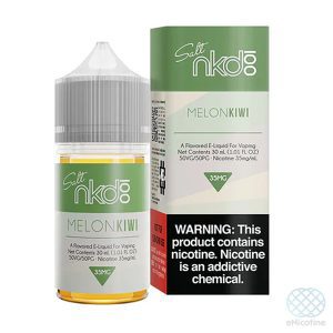 Melon Kiwi – salt nicotine e-liquid by Naked 30ml