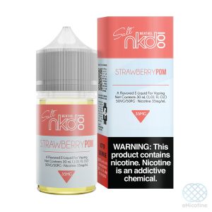 Strawberry Pom – salt nicotine e-liquid by Naked 30ml