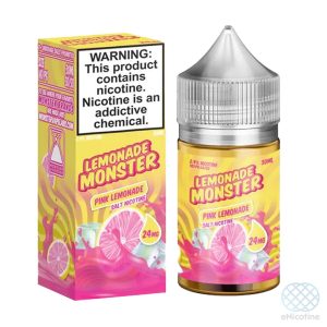Pink Lemonade – salt nicotine e-liquid by Lemonade Monster 30ml