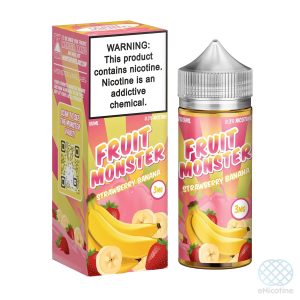 Strawberry Banana – freebase e-liquid by Fruit Monster 100ml