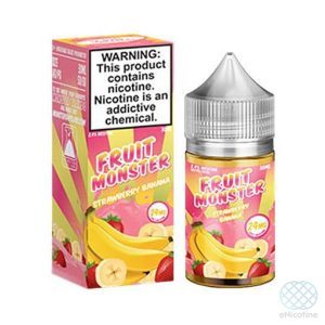 Strawberry Banana – salt nicotine e-liquid by Fruit Monster 30ml