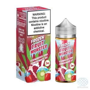 Strawberry Kiwi Pomegranate Ice – freebase e-liquid by Frozen Fruit Monster 100ml