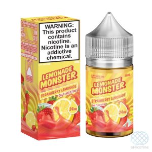 Strawberry Lemonade – salt nicotine e-liquid by Lemonade Monster 30ml