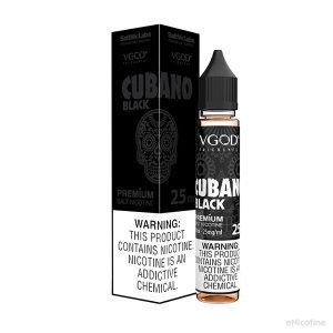 Cubano Black – salt nicotine e-liquid by VGOD 30ml