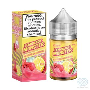 Watermelon Lemonade – salt nicotine e-liquid by Lemonade Monster 30ml